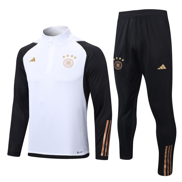 Sweatshirts Deutschland 2022-2023 Weiß Schwarz